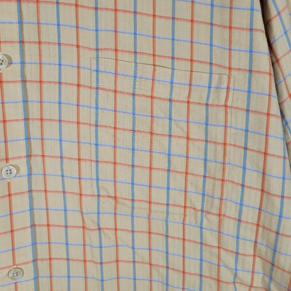 Mens Austin Reed London Long Sleeve Button Front Shirt Size XXL 100% Cotton - Picture 4 of 12